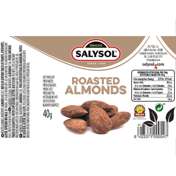 ROASTED ALMONDS
