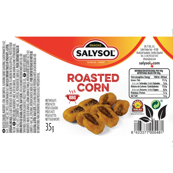 BARBEQUE SALTED ROASTED CORN