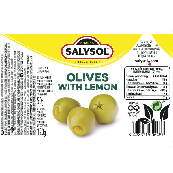 OLIVES WITH LEMON