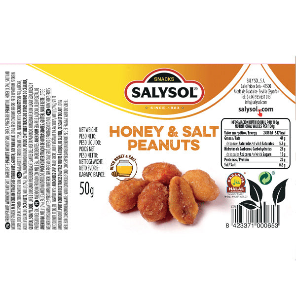 HONEY & SALT PEANUTS